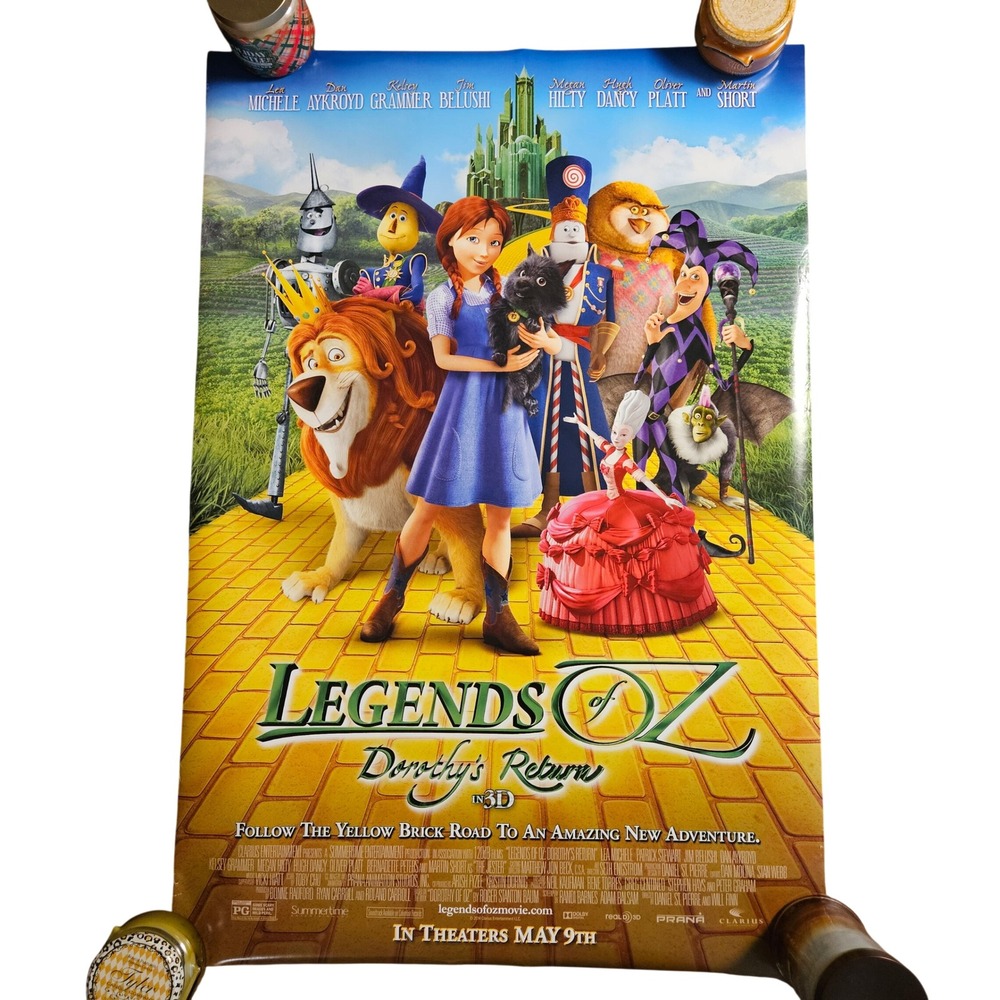 Legends of Oz Dorothy's Return 2014 Original Movie Poster 27x40 Lea Michele D/S